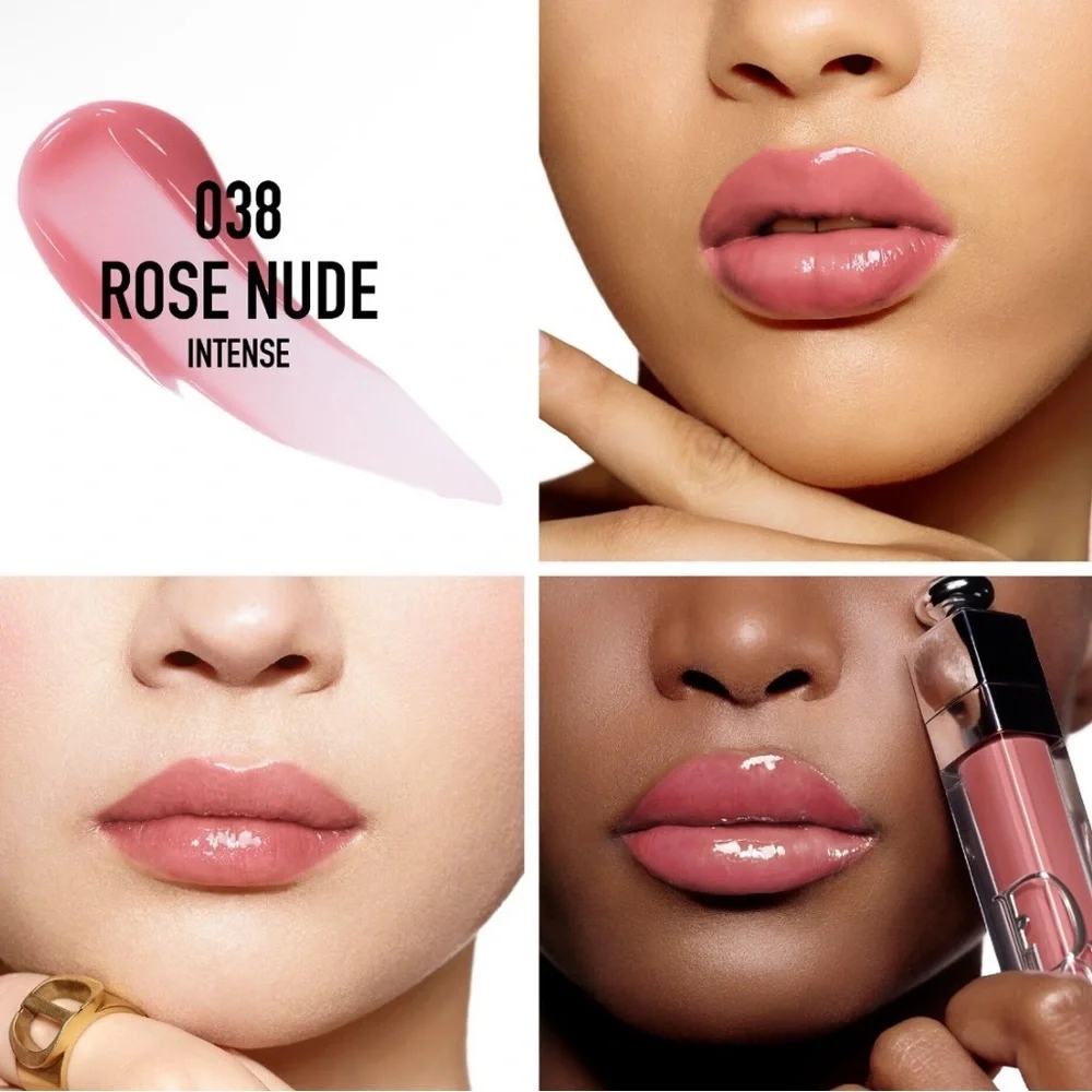 Dior Addict Lip Maximizer Plumping Gloss- Rose Nude